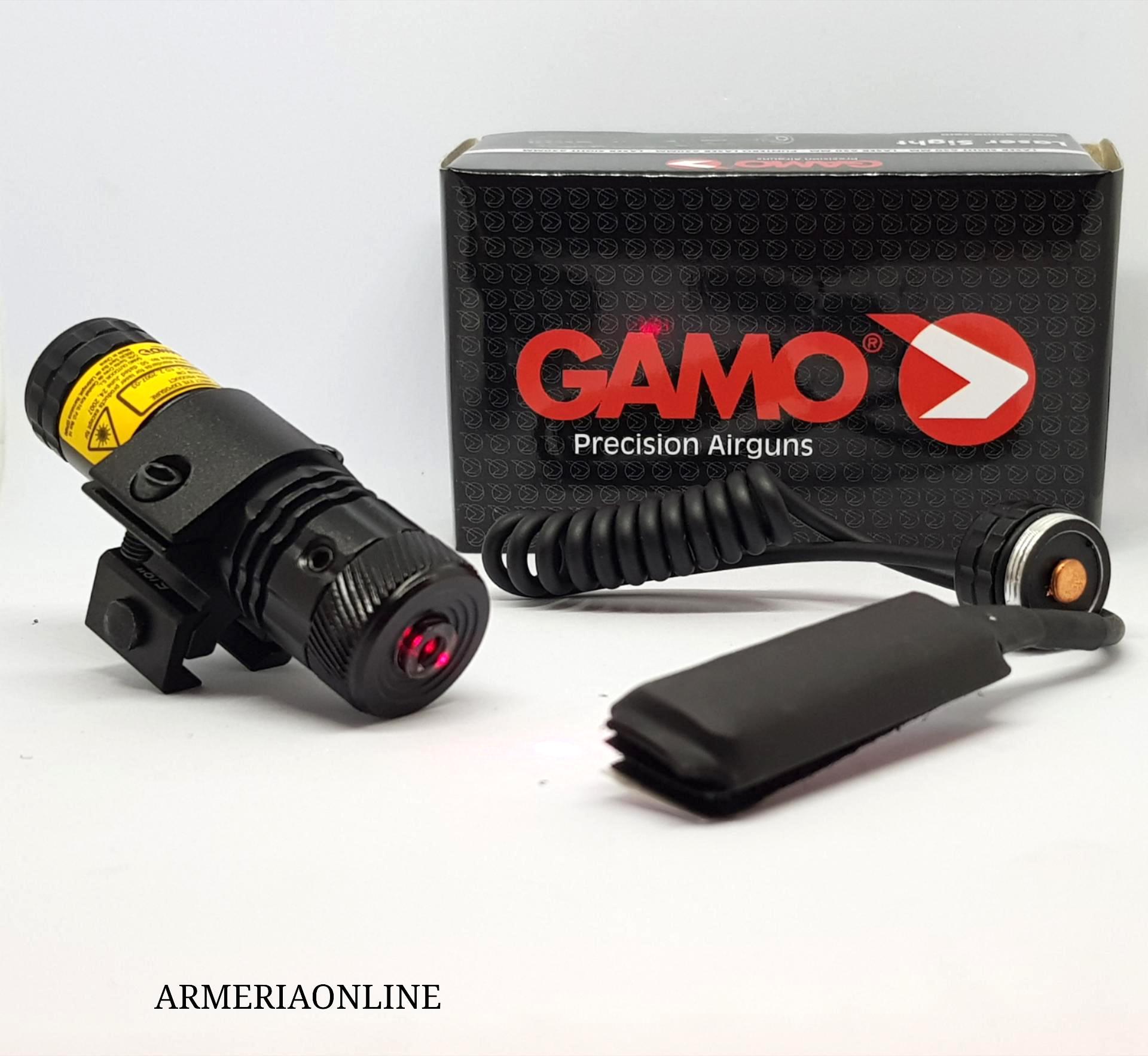 Laser rosso per pistola co2 softair fucile carabina Mirino puntatore G